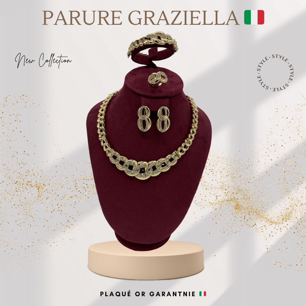 PARURE GRAZIELLA 4 PIÈCES - MODÈLE 10