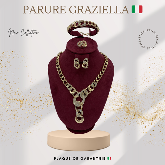 PARURE GRAZIELLA 4 PIÈCES - MODÈLE 17