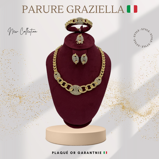 PARURE GRAZIELLA 4 PIÈCES - MODÈLE 16