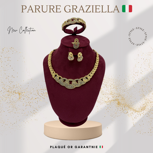 PARURE GRAZIELLA 4 PIÈCES - MODÈLE 14